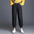 Down cotton trousers for women - ROUTINE FASHION